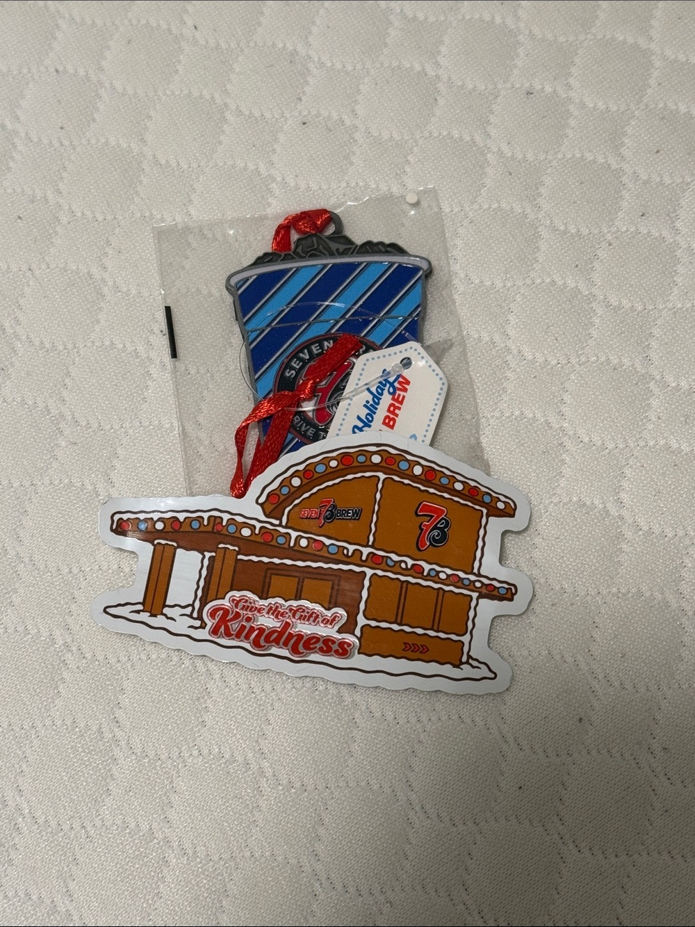 7 Brew Exclusive 2025 Christmas Sticker & Ornament